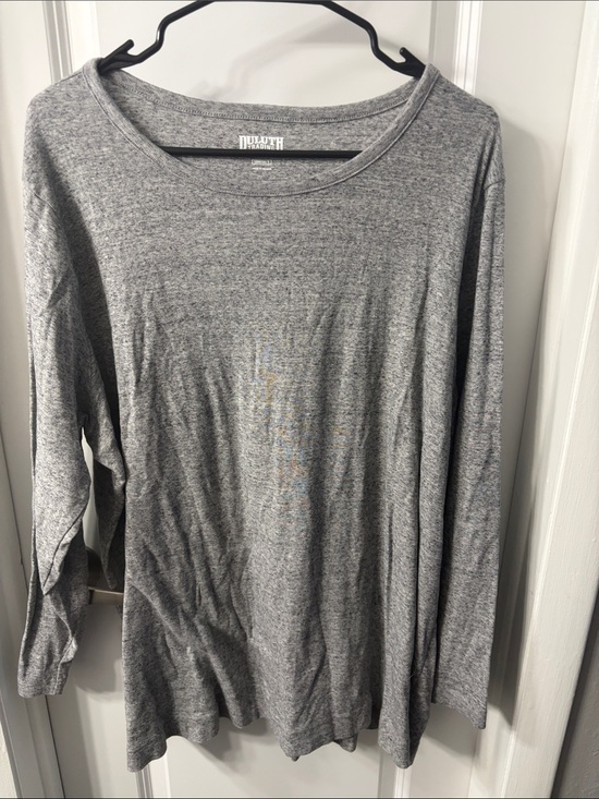 Duluth Trading Co Tops - Duluth Trading Co Gray Long Sleeve Tee